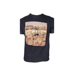 Vintage System Of A Down Toxicity Album Cover Graphic Concert Metal Rock Tee